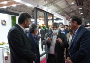 استقبال ویژه از غرفه شرکت سنگ آهن مرکزی ایران-بافق