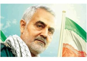 بزرگترین تندیس شهر در شمایل سردار سلیمانی در حال ساخت است/رونمایی از تندیس سردار در خردادماه