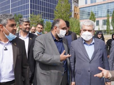 دیدار مدیرعامل شرکت سنگ آهن مرکزی ایران با معاون علمی و فناوری ریاست جمهوری